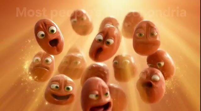 Prompt-Vorschau: Mitochondrien auf der Flucht vor den Russen