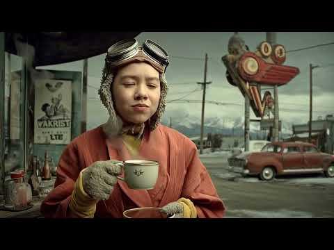 AI Small Town Weird & Wonderful MidJourney Scenes