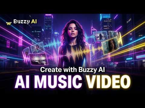 This AI Turns Any Song Into a Cinematic Music Video ~ Buzzy AI