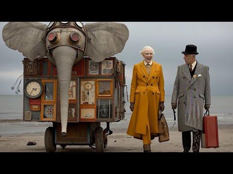 AI Characters: Colorful MidJourney Creations in Motion