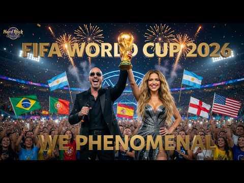 FIFA World Cup 2026 – We Phenomenal: Shakira & Pitbull (AI Music Video 2026)