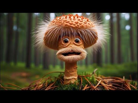 AI Fungi Humor made using VEO3