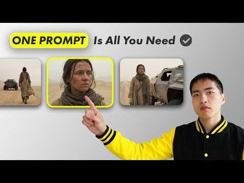 Create Seamless AI Films from One Prompt (Consistent Characters & Scenes)