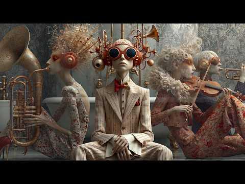 “My Imaginary Band” | Chris & Crystal AI Art | AI Art Video | Original Music, 4K