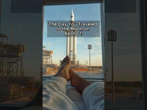 The Day You Traveled to the Moon on Apollo 11