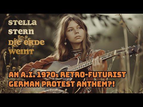 Stella Stern - Die Erde weint (The Earth Cries) (2024): 1970s AI German Protest Hymn