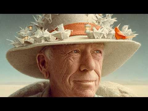 Surreal AI Film – The Orange Glow • Dreamlike Desert Music 4K