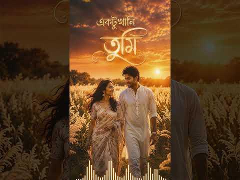 একটুখানি তুমি : Original Bangla Romantic Shorts Song: ShurBorno AI