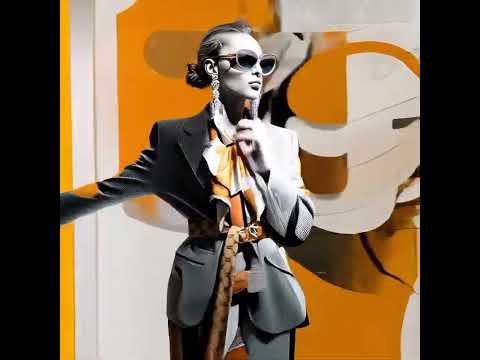 Gucci inspired AI Fashion Keyframe Short