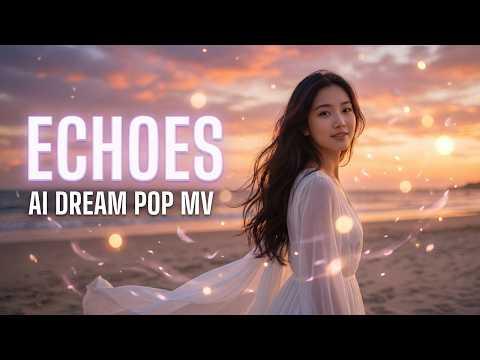 AI-Generated Dream Pop MV: Echoes: A Girl's Seaside Fantasy (Relaxing Music)