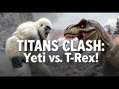 CLASH OF TITANS: Yeti vs. T-Rex!