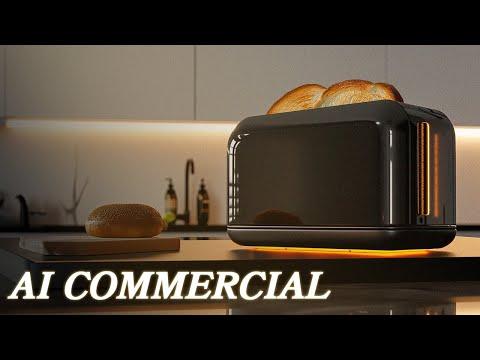 QUANTUM TOASTER - AI Made TV Commercial