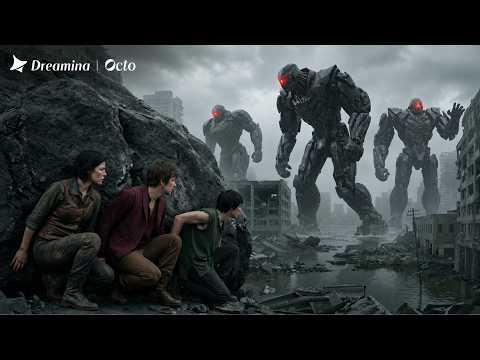 Millions Of Hunter Robots Invade Earth And Destroy Civilization, The Few Survivors Are Forced To Hid