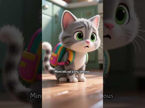 Mini's First Day at School A Cute Cat Story