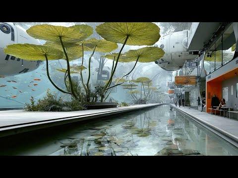 AI Underwater Worlds Cinematic MidJourney Animation