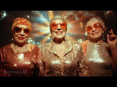 AI Disco Music Video (4K) – Saturday Night, Forever • 1970s Club Freestyle