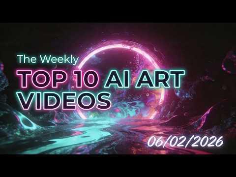 Top 10 AI Art Videos | 06/02/2026 Rankings #top10videosoftheweek #aivideo
